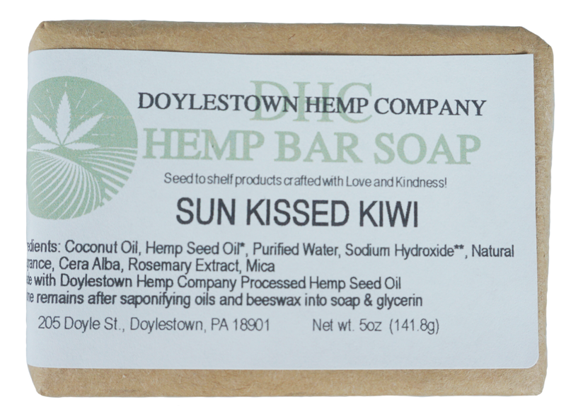 Cold Process Sun Kissed Kiwi Soap Bar