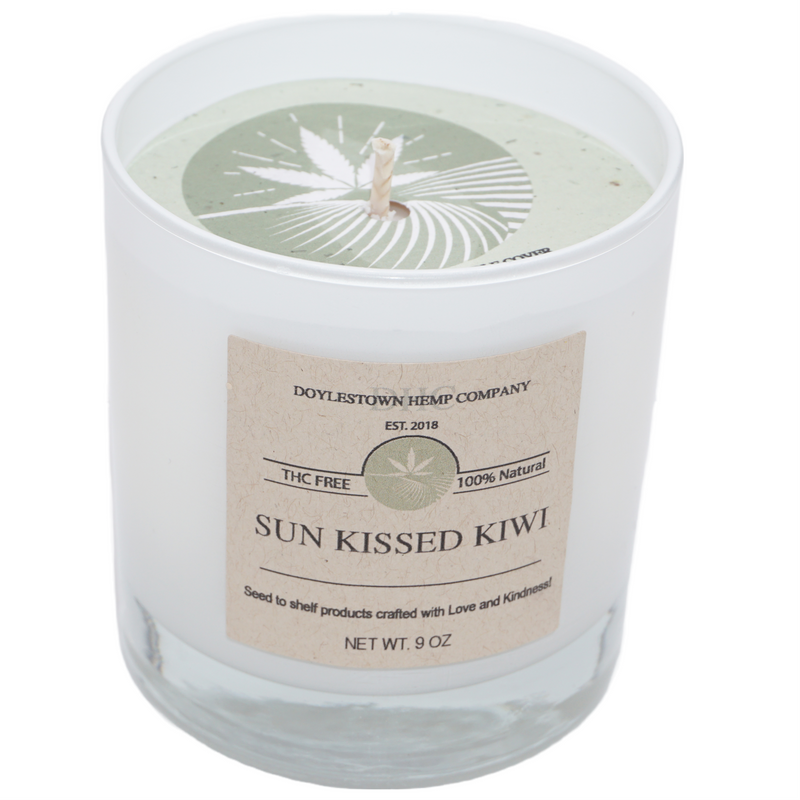 Sun Kissed Kiwi Glass Tumbler (Available in Black, White & Clear)